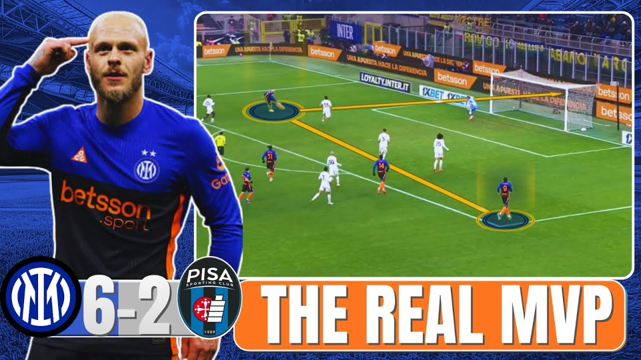 Dimarco Proves He's Inter's Most Important Player | Inter 6-2 Pisa Analysis