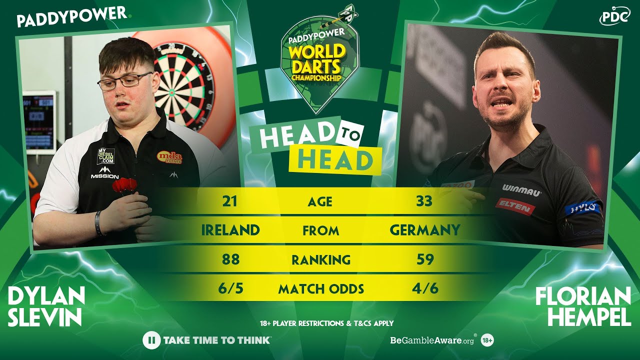 PDC World Darts Championship 2024 Round 1 Dylan Slevin vs Florian Hempel 2023 12 17 HUN