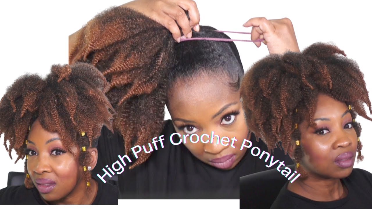 Marley Crochet High Puff Ponytail