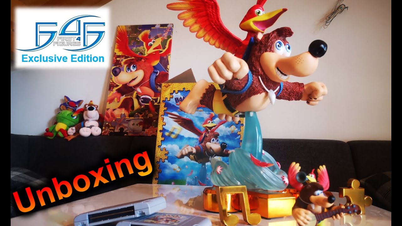 Unboxing: Banjo Kazooie Exclusive Edition - First4Figures