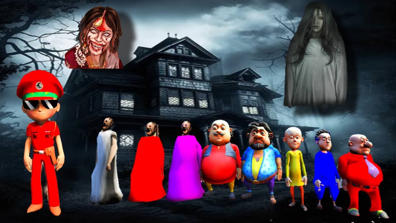 Colourful Granny And Little Singham Playing Hide and Seek Challenge WithShinchan || Gta 5 Gameplay