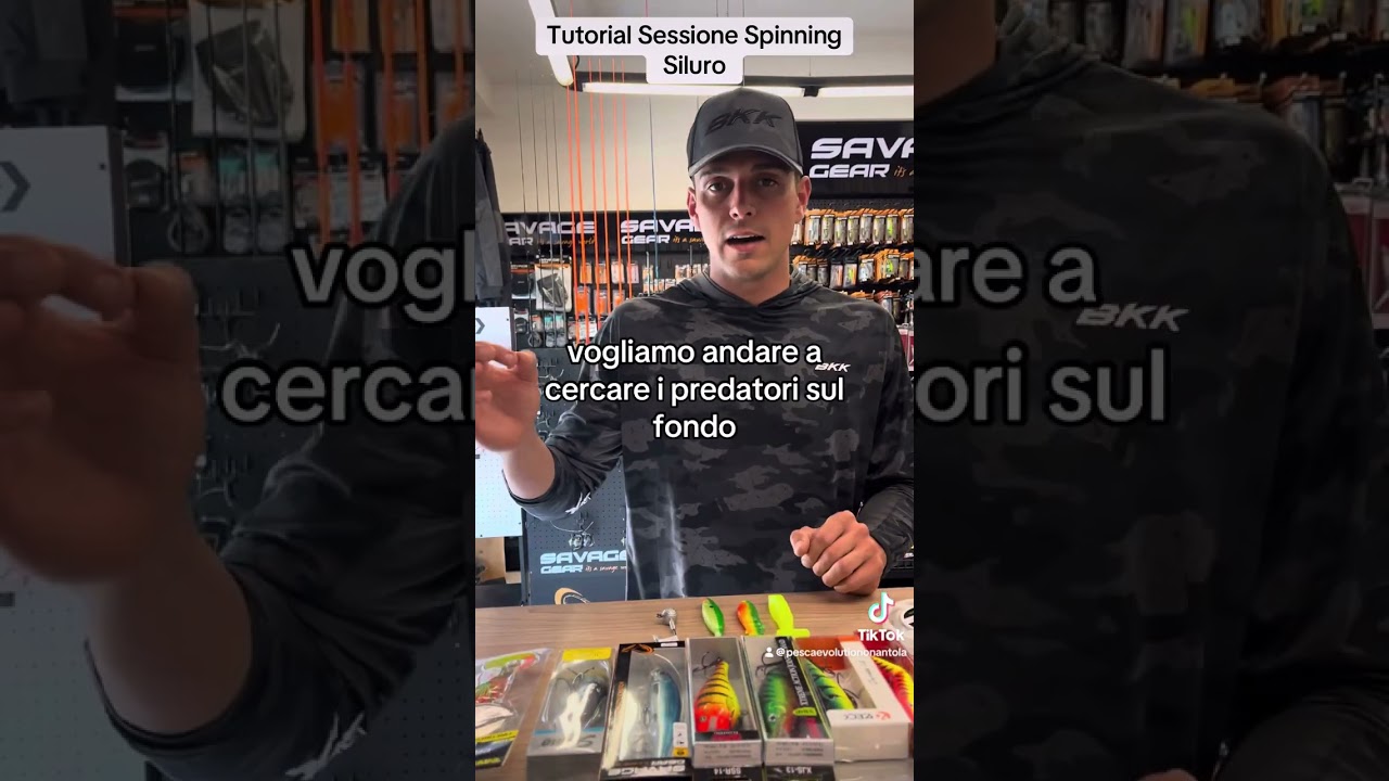 Le migliori esche per lo spinning al siluro