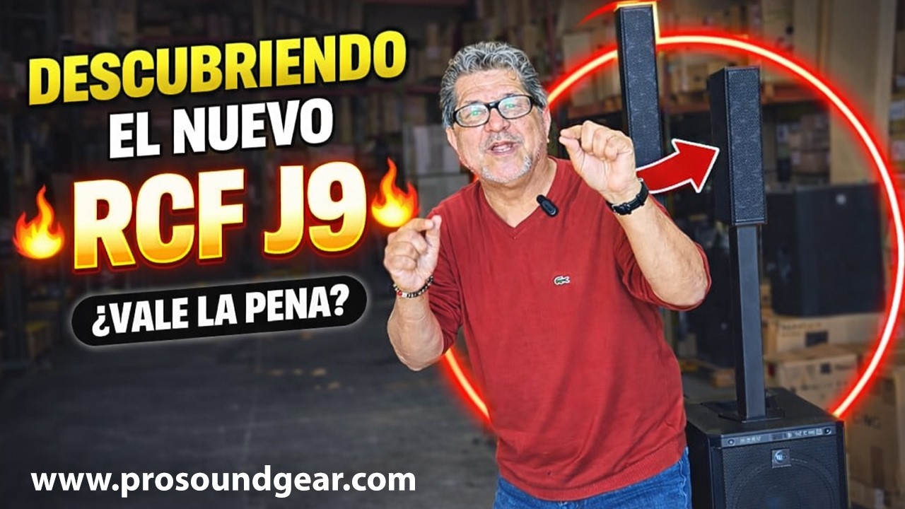 RCF EVOX J9 🔥 Review Completa | ¿Vale lo que cuesta? #prosoundgear #rcf #rcfj9