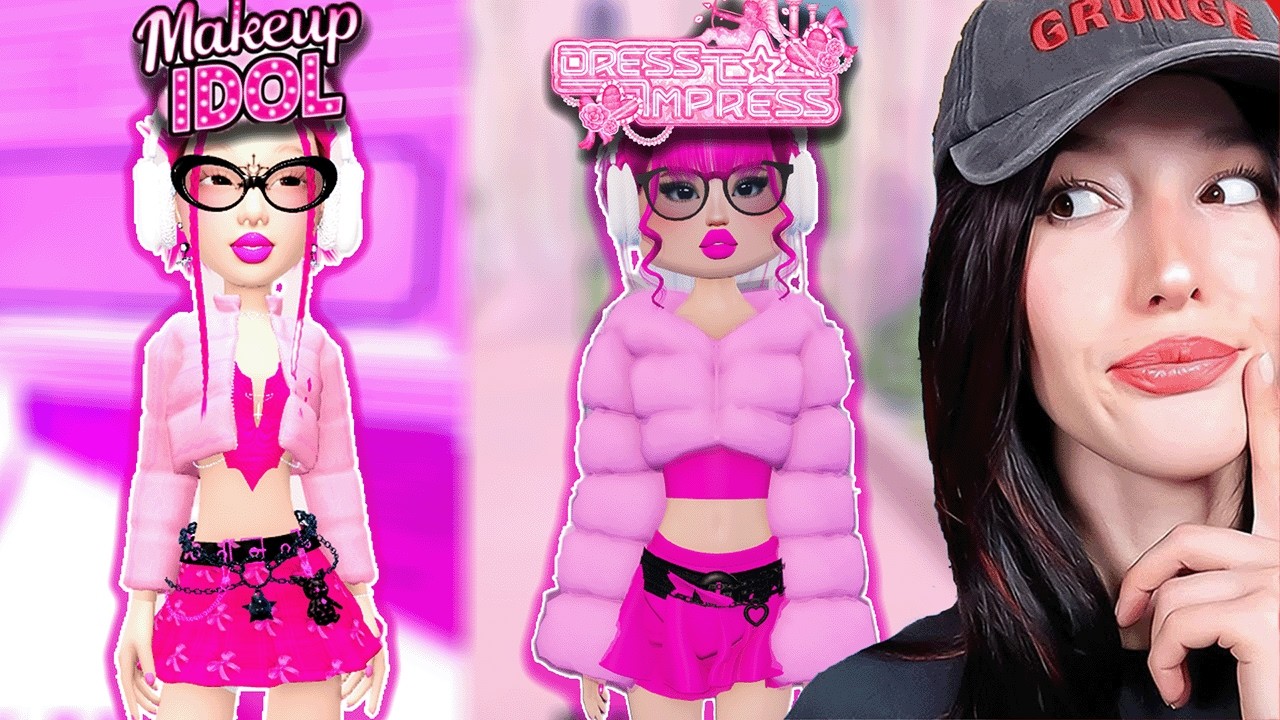 DRESS TO IMPRESS mi MAKEUP IDOL mü?