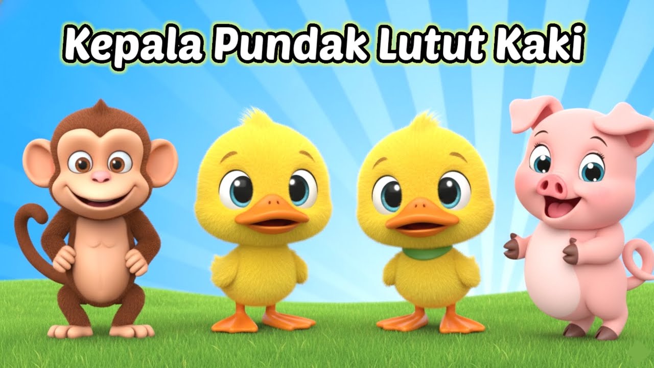 Kepala Pundak Lutut Kaki ~ Lagu Anak Anak Terbaik 