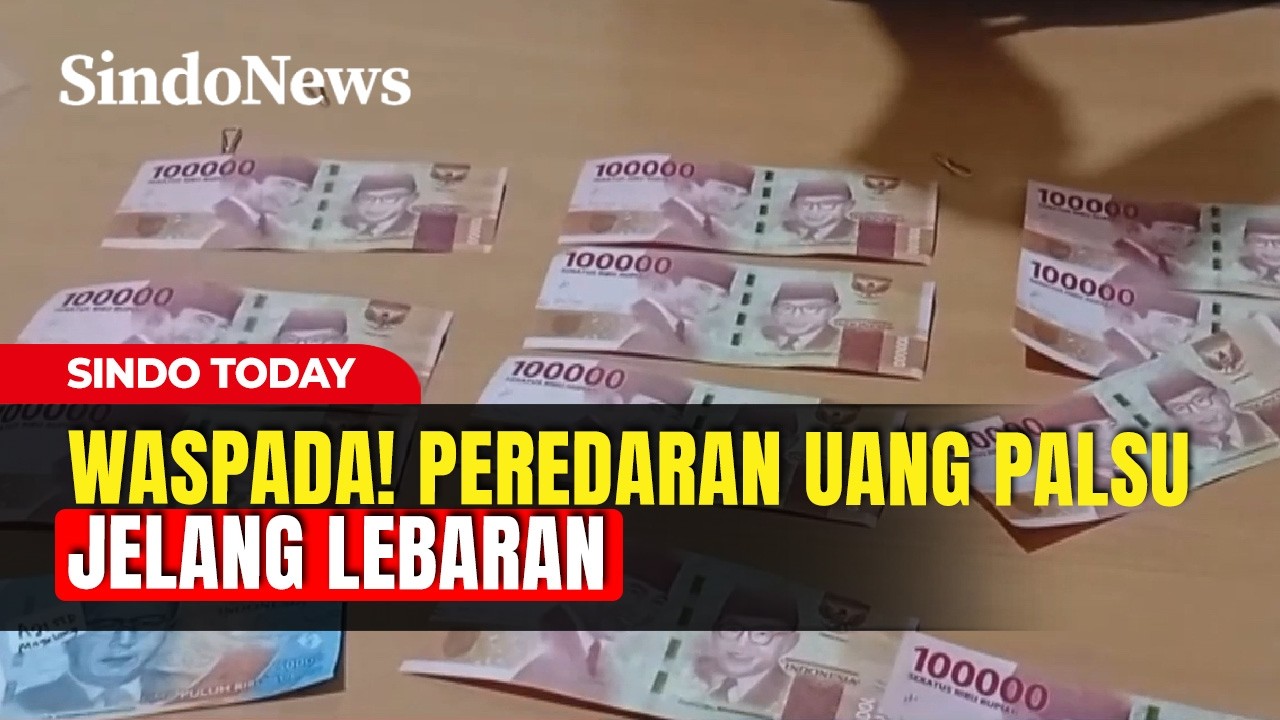 Polisi Ringkus Pelaku Peredaran Uang Palsu di Magelang | Sindo Today | 18/03