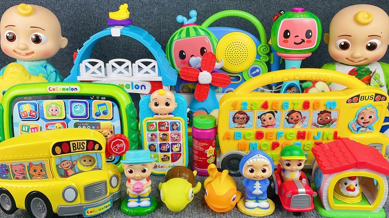 13 Minutes Satisfying with Unboxing Cocomelon Sing Bus PlaySet Review Toys | ASMR 