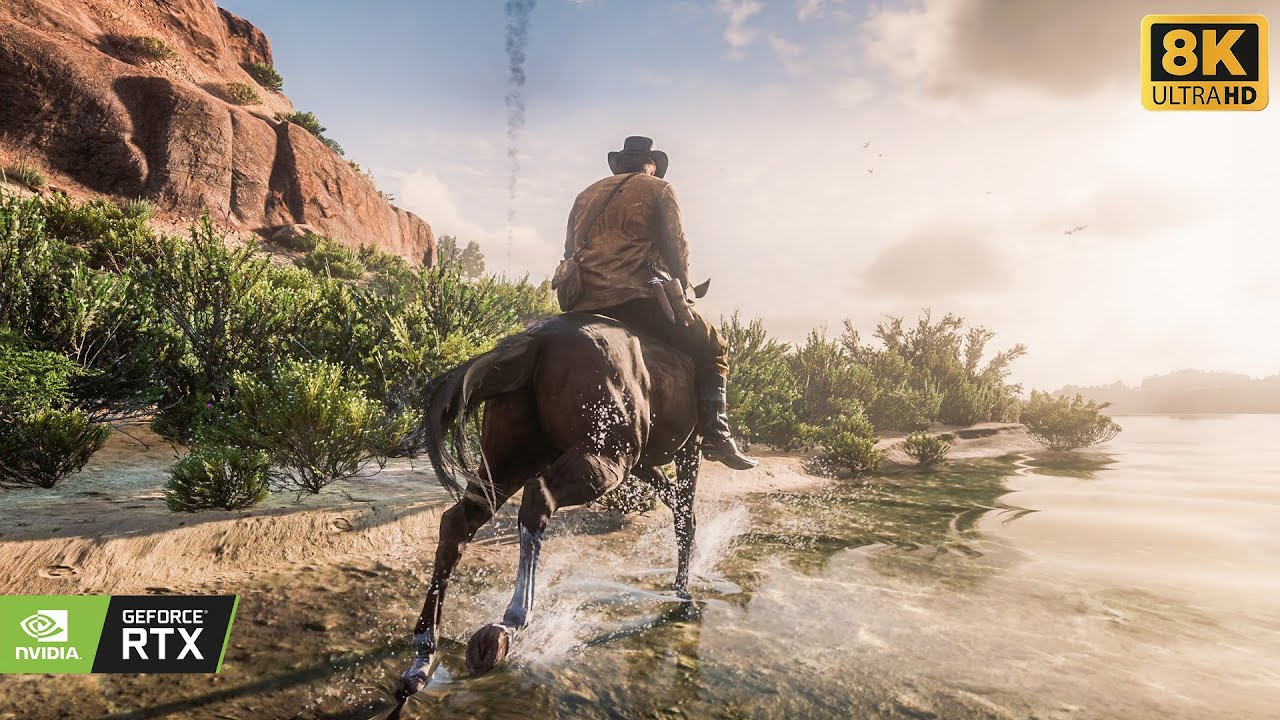 ⁸ᴷ⁶⁰ Red Dead Redemption 2 - RTX 4090 & Intel Core i9-13900K Photorealistic Graphics Gameplay