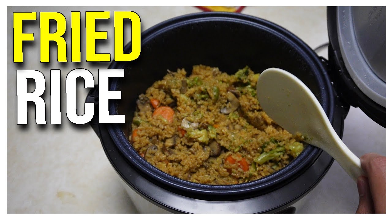 How to Cook Fried Rice in Rice Cooker (EASY)