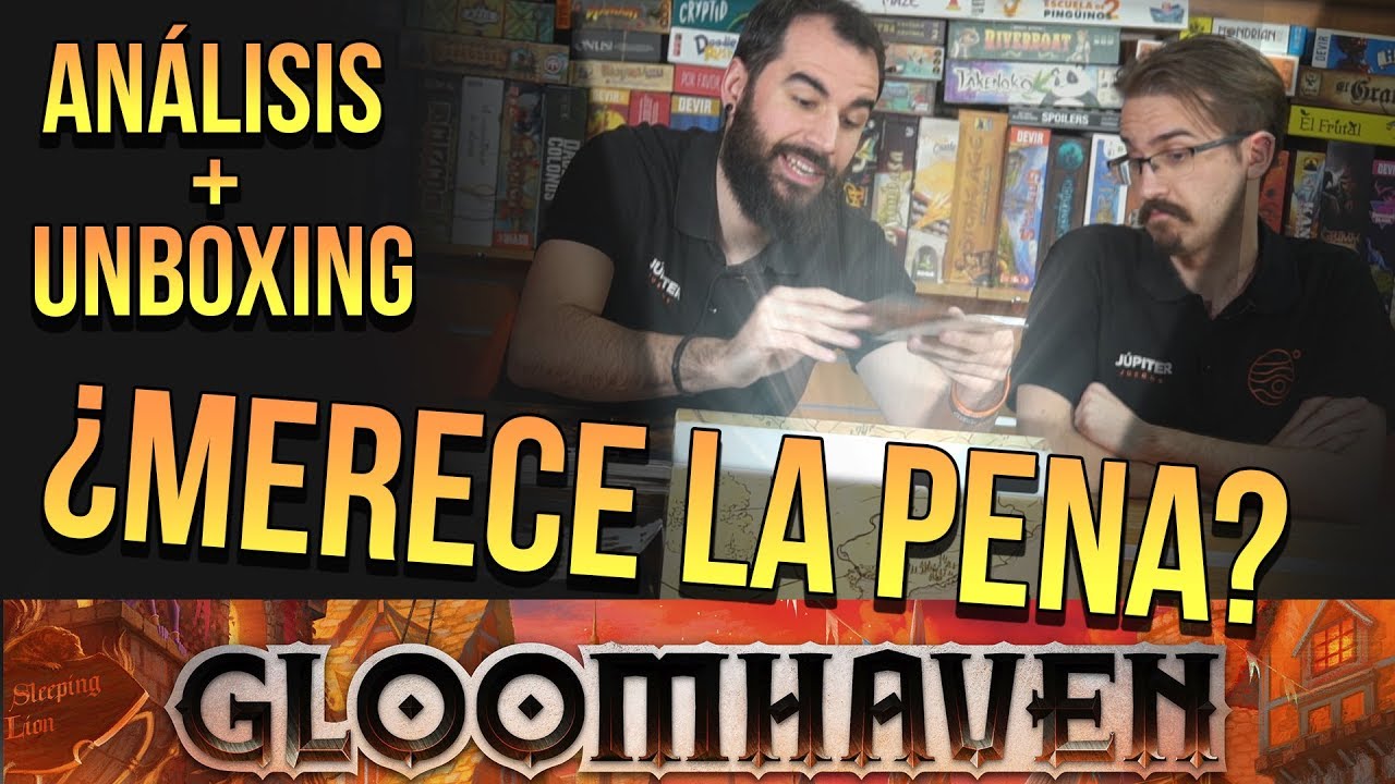 ¿Merece la pena GLOOMHAVEN?💸 (Análisis + Unboxing + Opinión) #Jupireseña