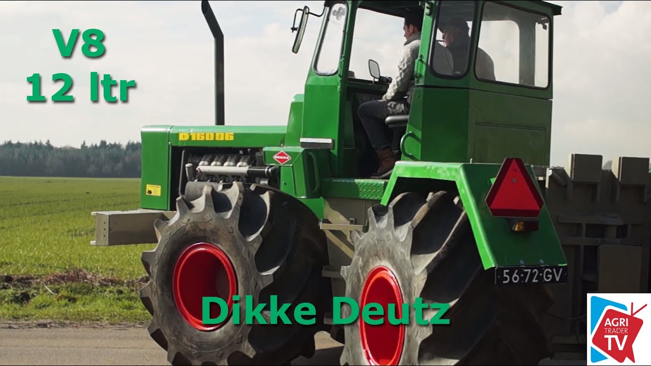 Dikke Deutz oldtimer met 12 liter V8 - AgriTraderTV #30