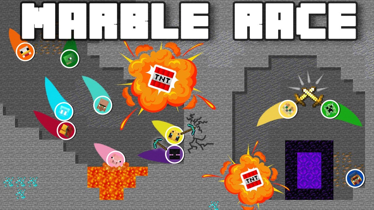MARBLE RACE REBORN!! - Minecraft Marble Race EP. 27