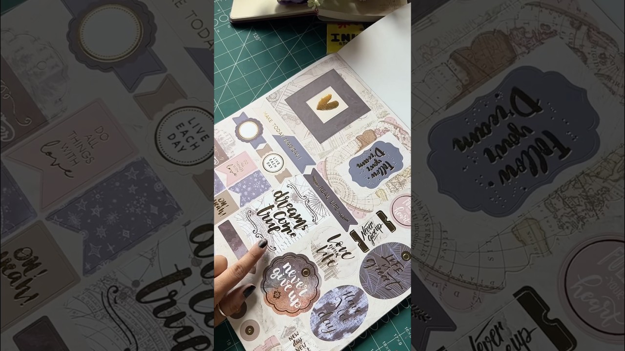Scrapbook paper pack #scrapbooking#papercraft#scrapbook#fy#fyp#diycrafts#diy#art#artist#stationery