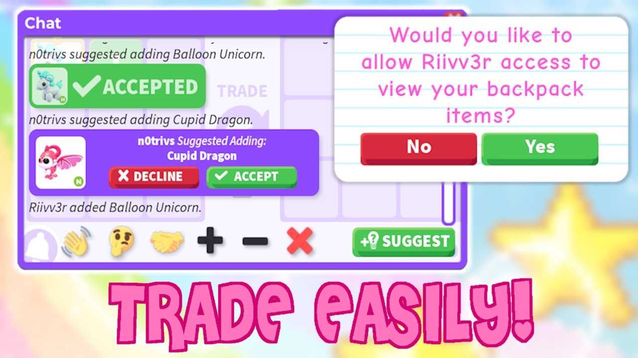 NEW Trading System Update! SO MUCH Easier to Trade | Roblox Adopt Me Chat Update | Riivv3r