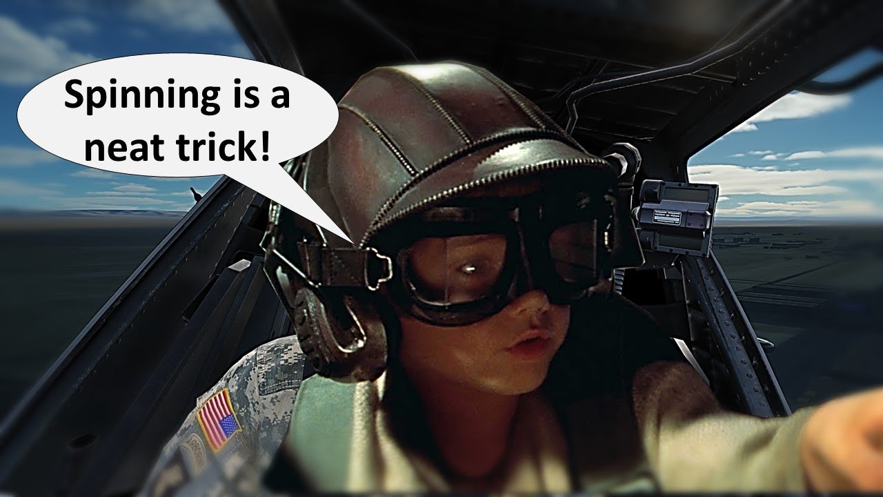 Thoughts on why you might be spinning | DCS AH-64 Apache