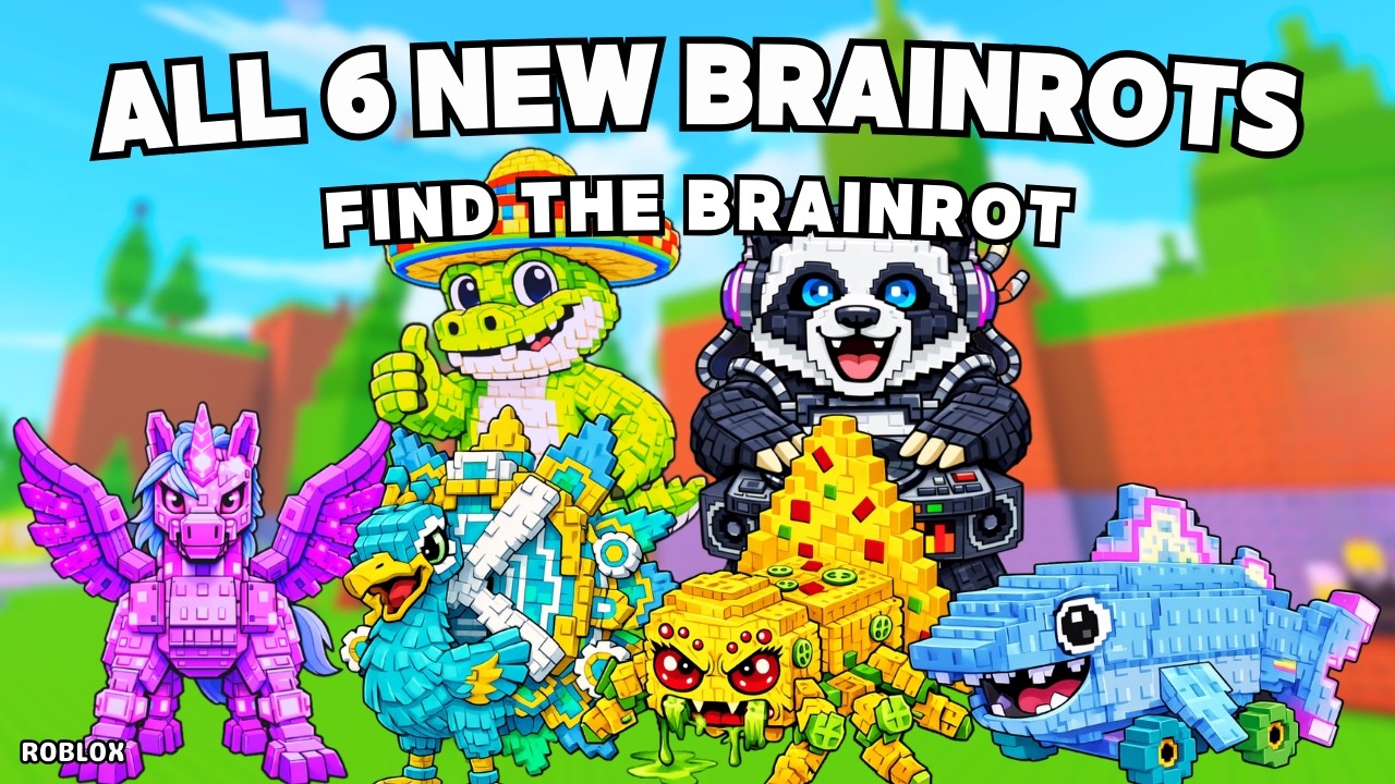 How To Get All 6 NEW BRAINROTS in Find the Brainrot [402] | Roblox