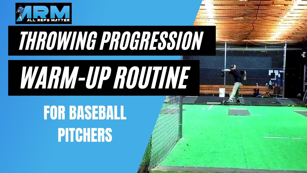 Full Baseball Pitching Throwing Progression And Bullpen Routine