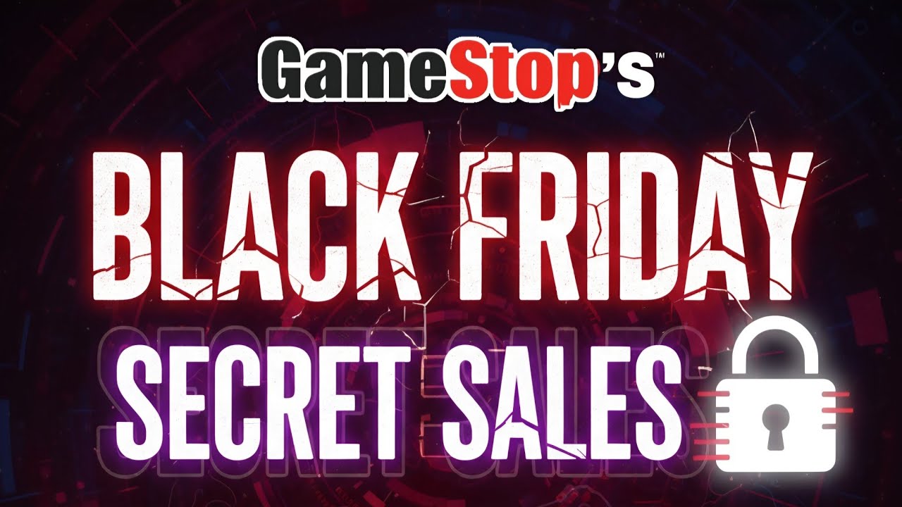 СЕКРЕТНЫЕ РАСПРОДАЖИ в Черную пятницу от Gamestop!