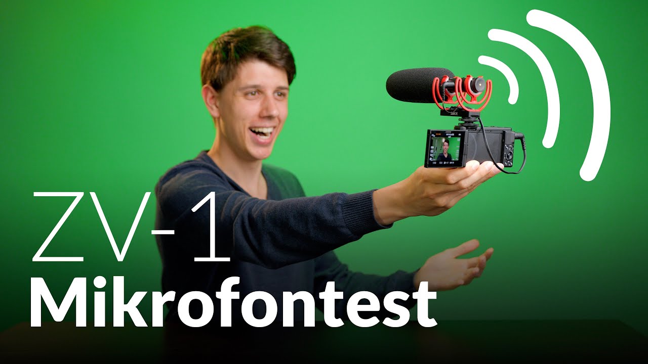 SONY ZV-1 Mikrofon-Test | Internes Mikrofon vs. RØDE Mikrofone
