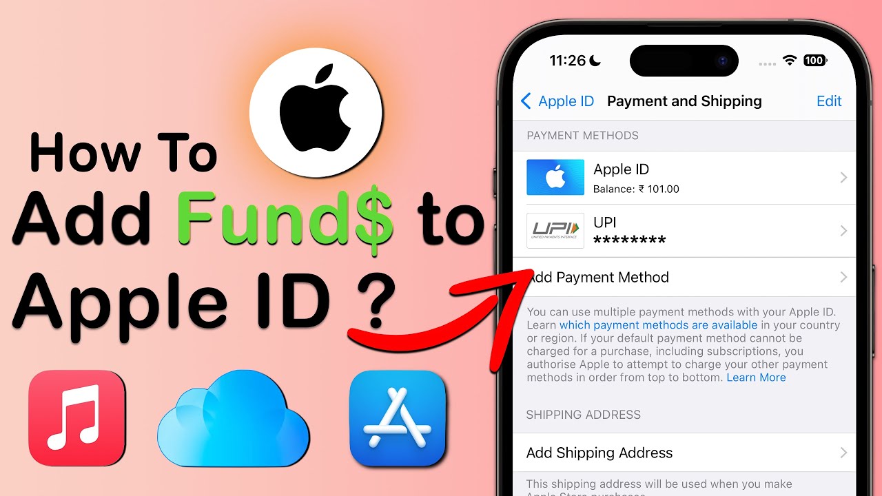 How to Add Funds to Apple ID on iPhone and iPad? Add App Store Funds or Redeem App Store Gift Code