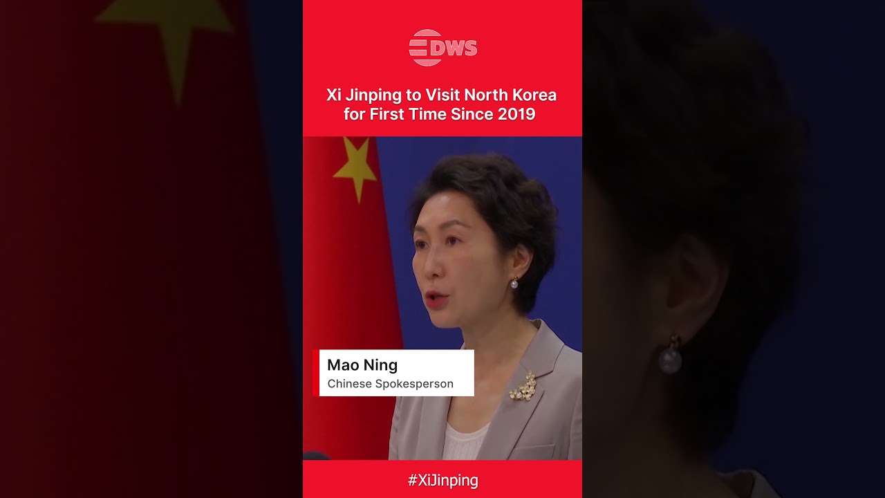 WATCH: China Foreign Ministry Confirms Xi Jinping State Visit to Meet Kim Jong Un | DWS News | AC1C