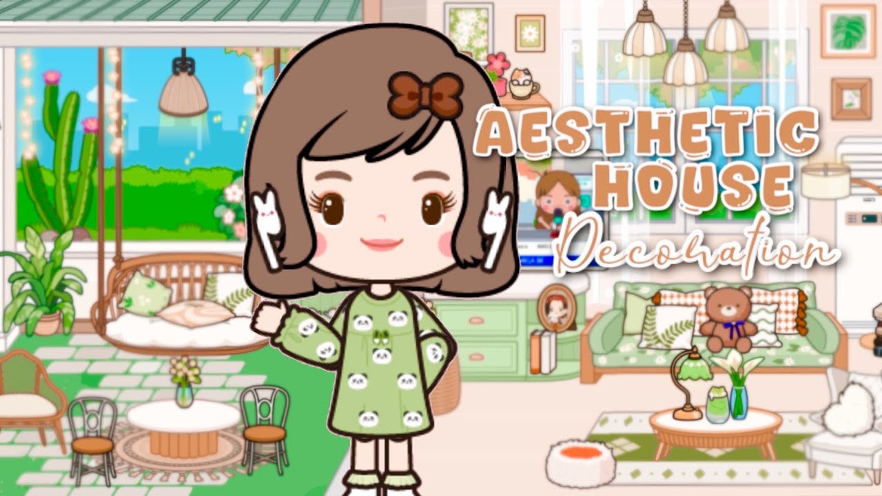 Miga World NEW UPDATE!! NEW AESTHETIC HOUSE DESIGN IDEAS🤎🪴|NEW HOUSE UPDATE|