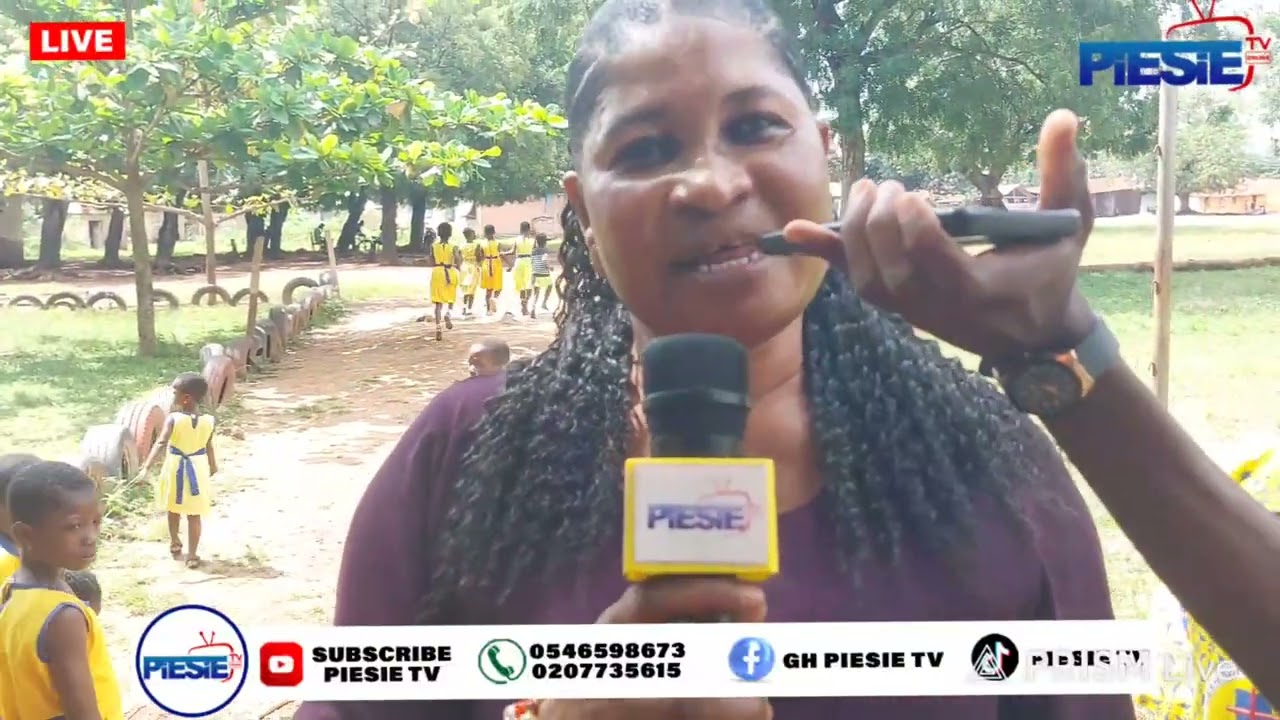 Nana Asantewaa Krobea I(Nifahema) donate Exercise books to Akroforo Methodist Basic School- Berekum 