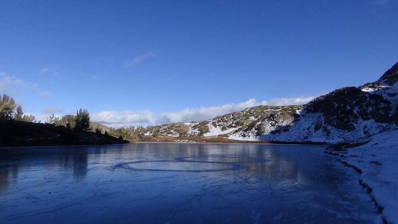 Skating Backcountry Lakes and How I Determine If Ice is “Safe” to Skate.