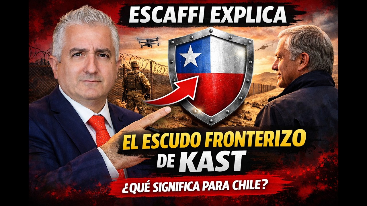“Crisis migratoria en Chile: Carlos Escaffi explica en NTN24 el plan ‘Escudo Fronterizo’ de Kast”