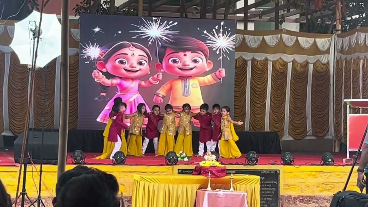 Navisha’s Annual day performance #annualfunction #annualday #preschool #featival 