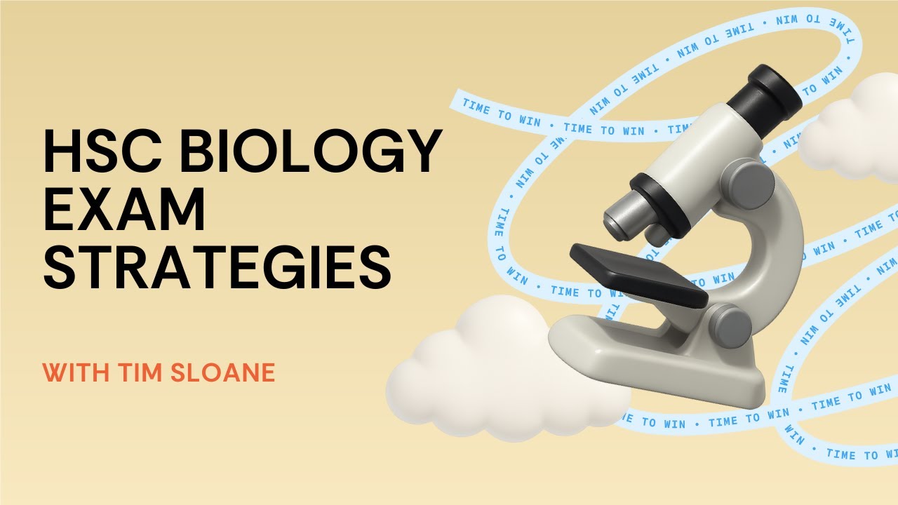 HSC Biology exam revision strategies and techniques with Tim Sloane