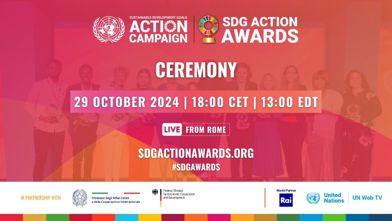 UN SDG Action Awards Ceremony 2024 | United Nations