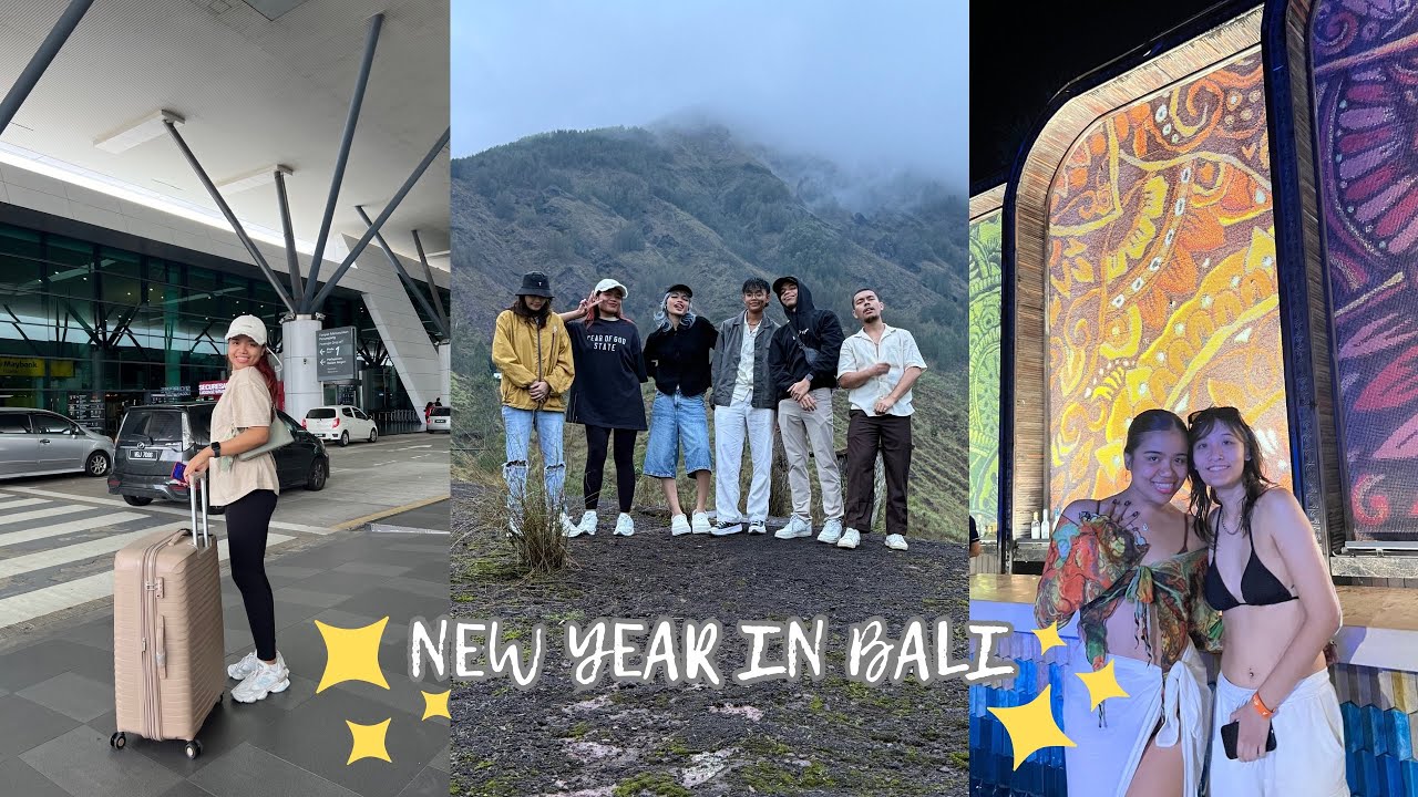 New Year in Bali!!! (Mount Batur & Atlas Beach Club) pt. 1