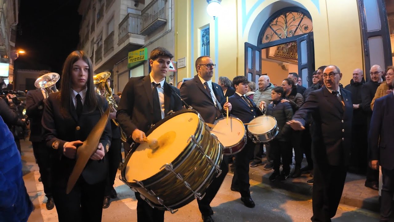 Pasacalles de la Banda Primitiva de Lliria en Abarán 31 de enero de 2026