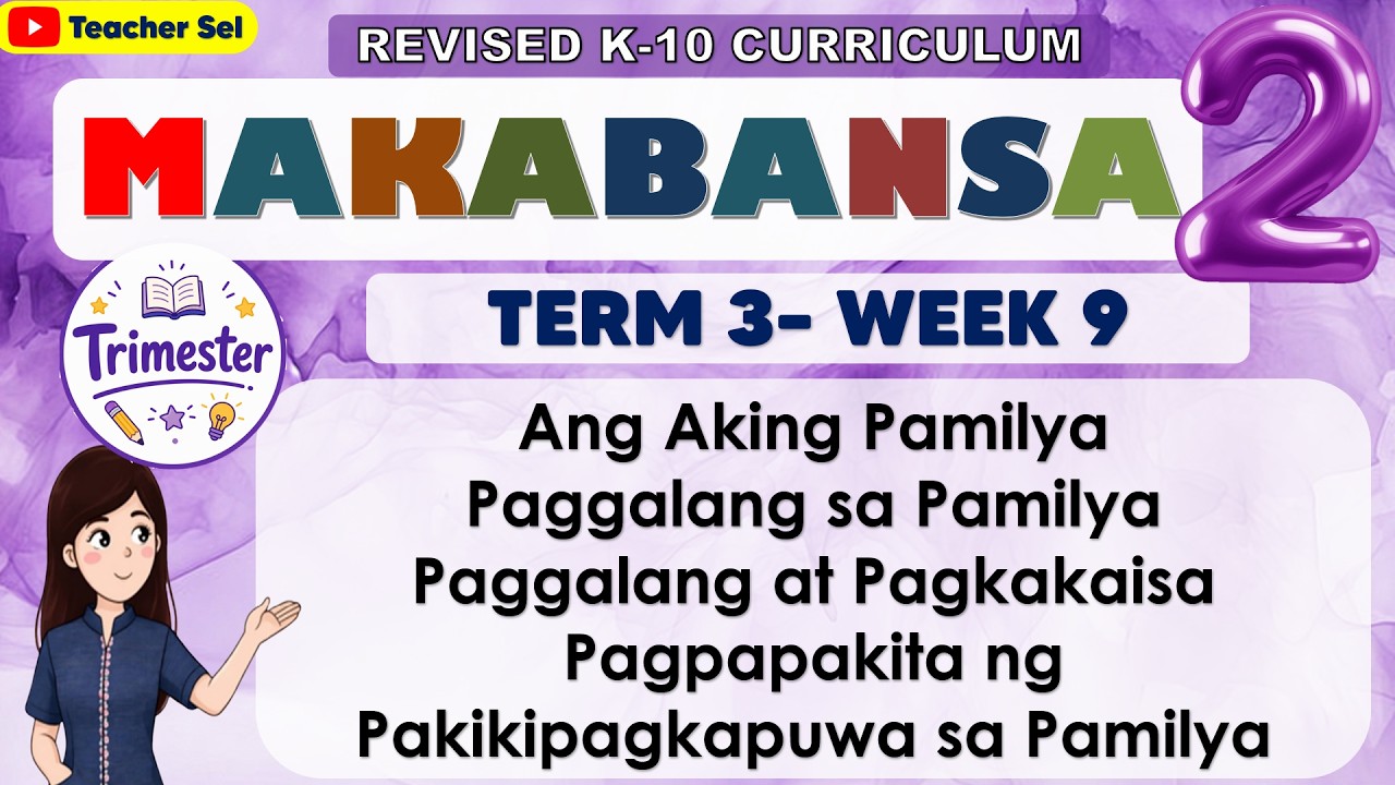Makabansa 2 Quarter 4 Week 2 Revised K-12 Ang Aking Pamilya, Paggalang sa Pamilya