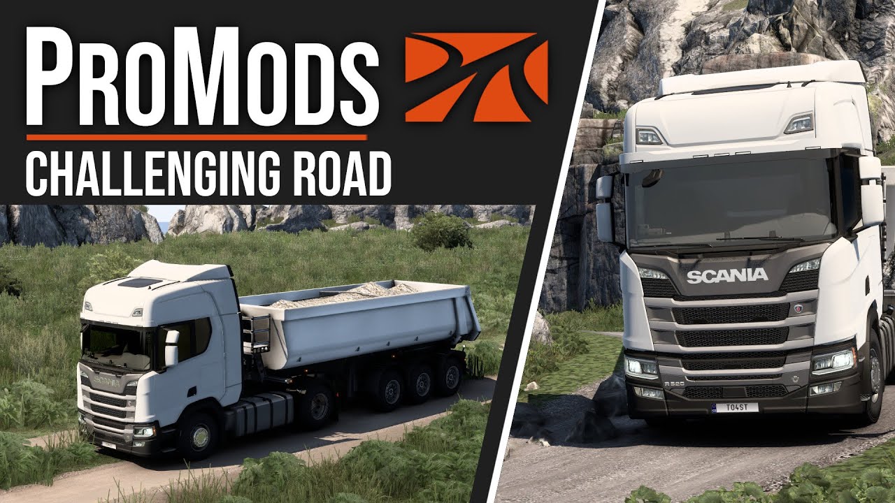 ProMods 2.52 - Garpsdalur Windfarm Project | POV Driving | Euro Truck Simulator 2 | Toast