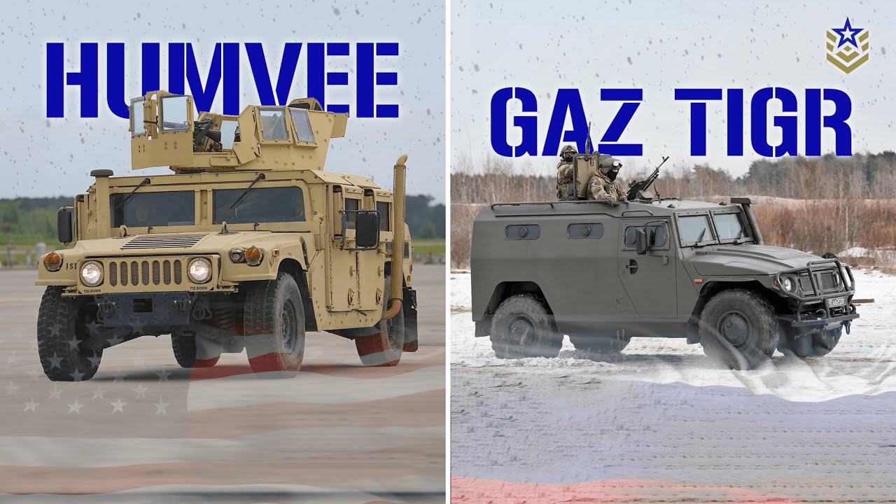 Best 4x4 military vehicle: US' Humvee vs Russia's GAZ Tigr