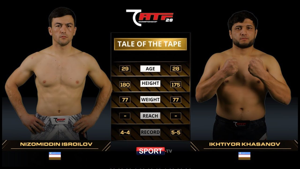ATF28 NIZOMIDDIN ISROILOV vs IKHTIYOR KHASANOV
