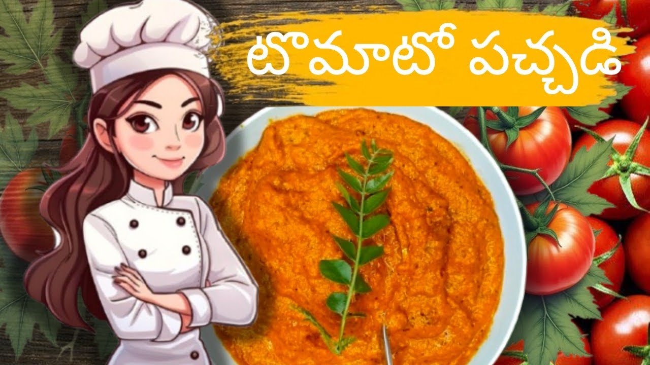 😋🥰 టమాటో పచ్చడి😋😋 #Tomatochutney #chutney #cooking #tomatopachhadi #spicy #food 