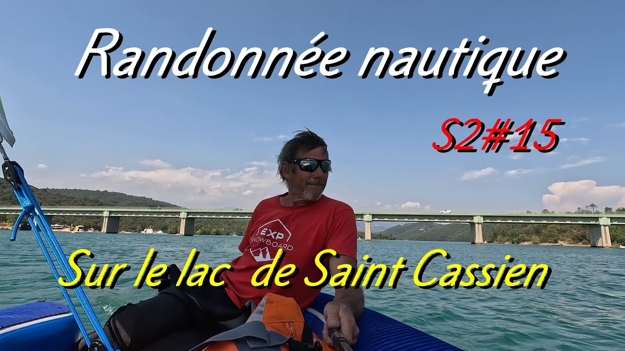 Randonnée nautique sur le lac de Saint Cassien