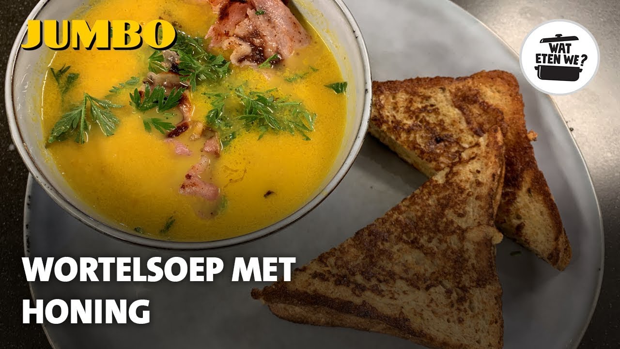 Wat eten we? Wortelsoep met honing