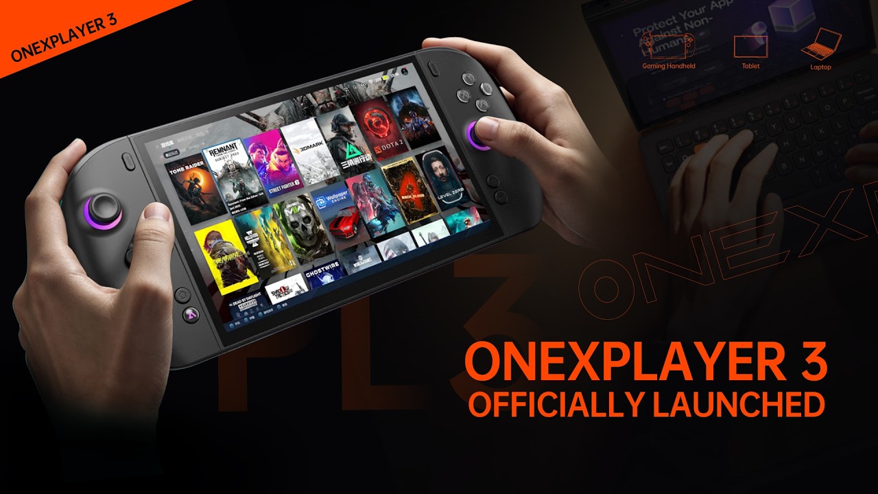 OneXPlayer 3 | Эволюция флагмана: портативная система 3-в-1 с Intel&reg; Arc&trade; G3 Extreme