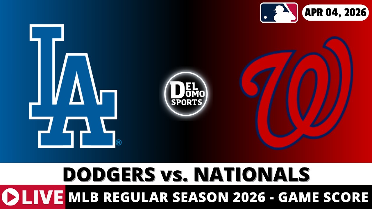 LOS ANGELES DODGERS VS WASHINGTON NATIONALS ⚾️ MLB Opening Week Game Score Radio Play-by-Play