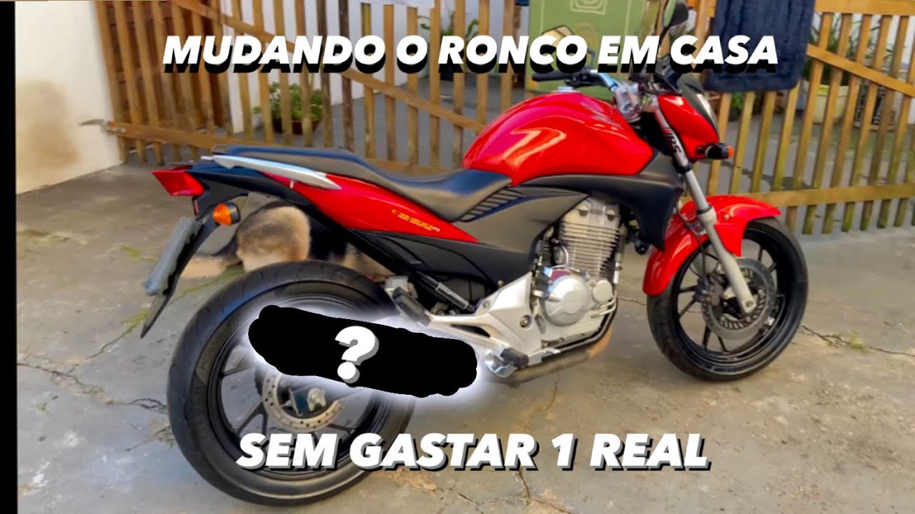 🔥 CB 300 ESCAPE DESMIOLADO - PASSO A PASSO DO ESTRALADO GRAVE 🔥