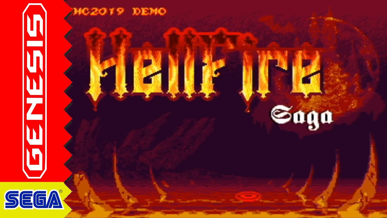 Hellfire Saga Extreme -SHC DEMO 2019- (Sega Genesis) - Longplay
