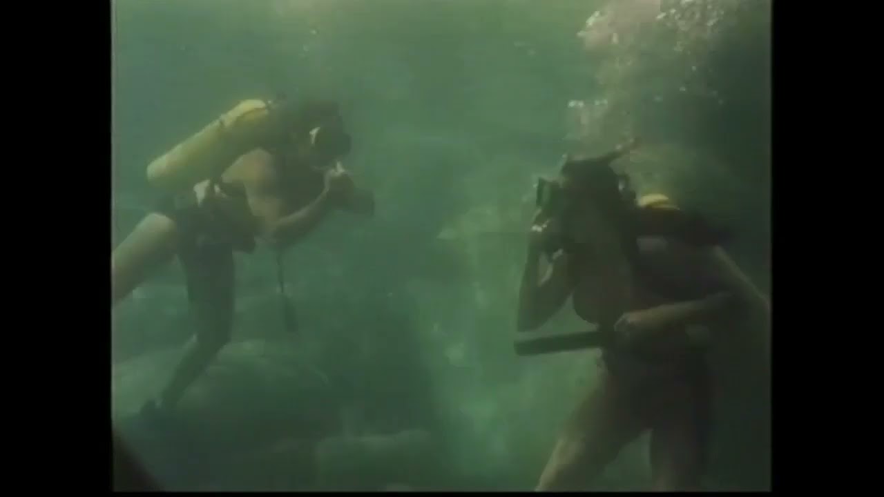 Scuba Diving Couple 1980s
