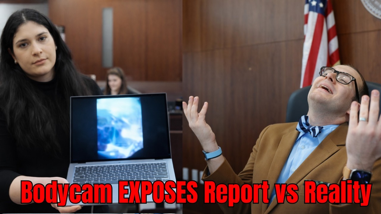 Bodycam EXPOSES Report vs Reality — Judge Dismisses Charge