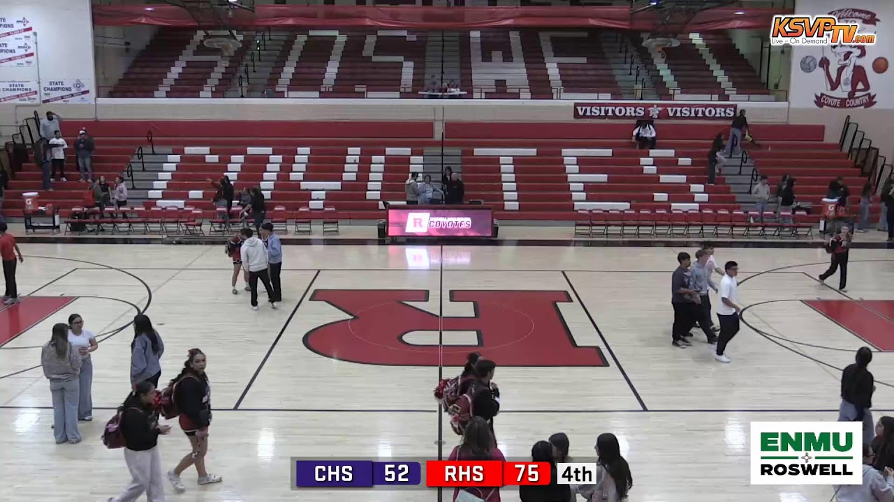 Roswell Boys Basketball vs.Clovis