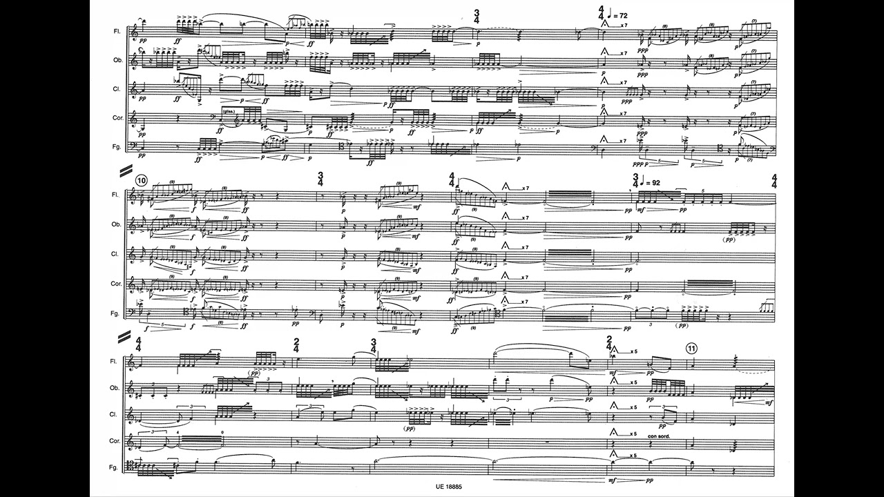 Berio - Ricorrenze (1987) (with score)