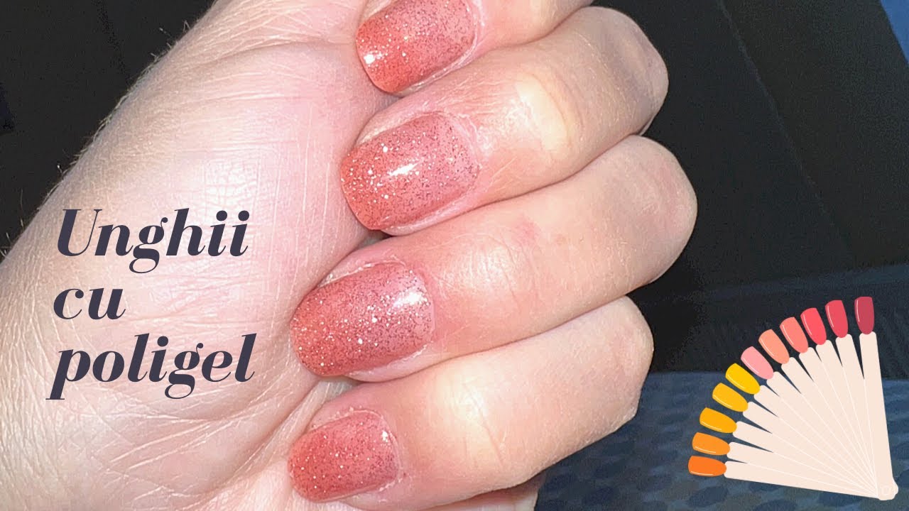 Unghii cu polygel acasă | metodă ușoară de pus unghii permanente acasă | pas cu pas